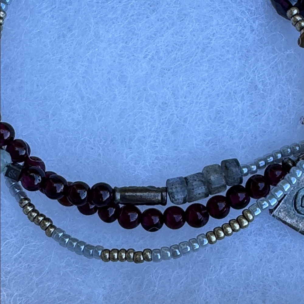Authentic Sundance multi-strand gemstone bracelet - NIB - Picture 5 of 11